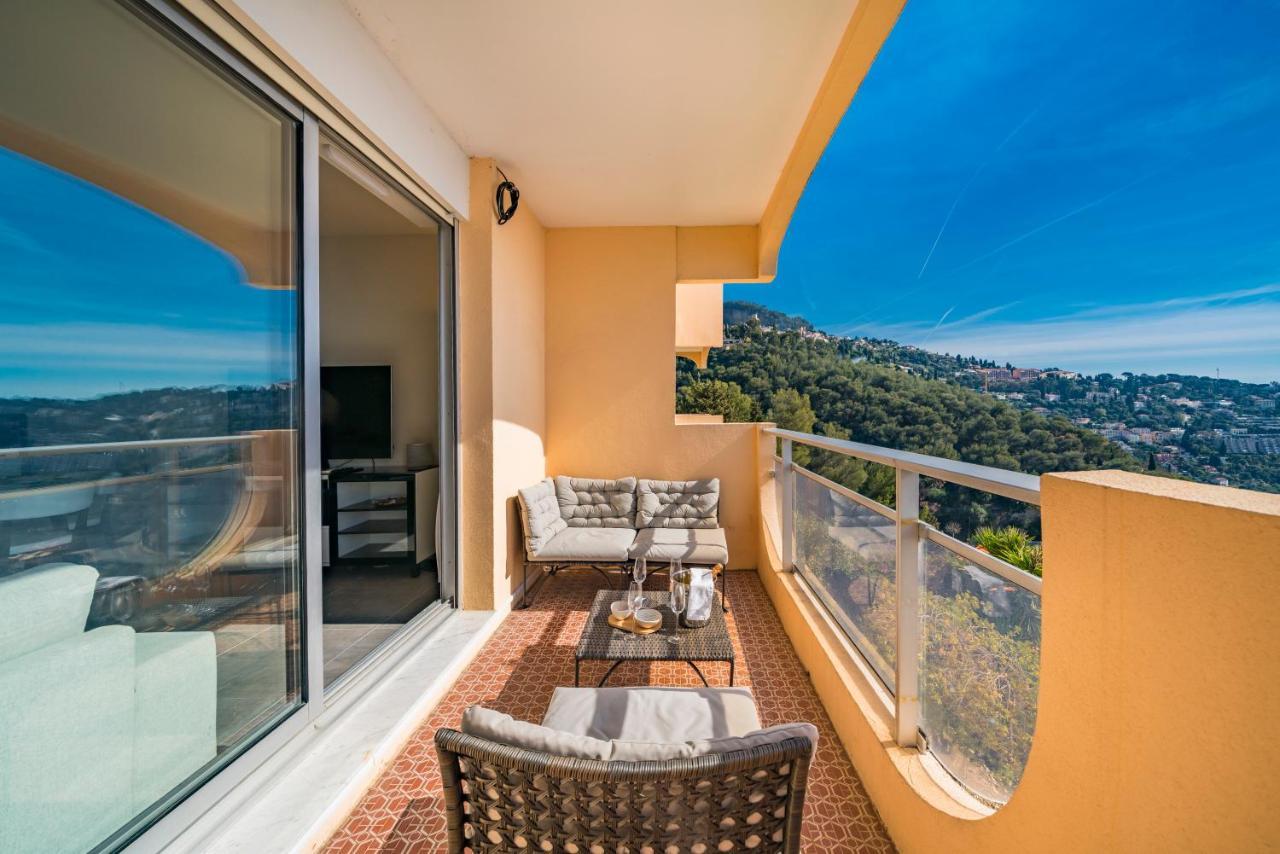 Baie Roquebrune, Balcon Vue Mer, Parking Gratuit - Ao Kültér fotó