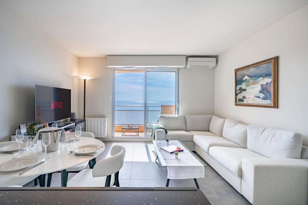 Baie Roquebrune, Balcon Vue Mer, Parking Gratuit - Ao Kültér fotó